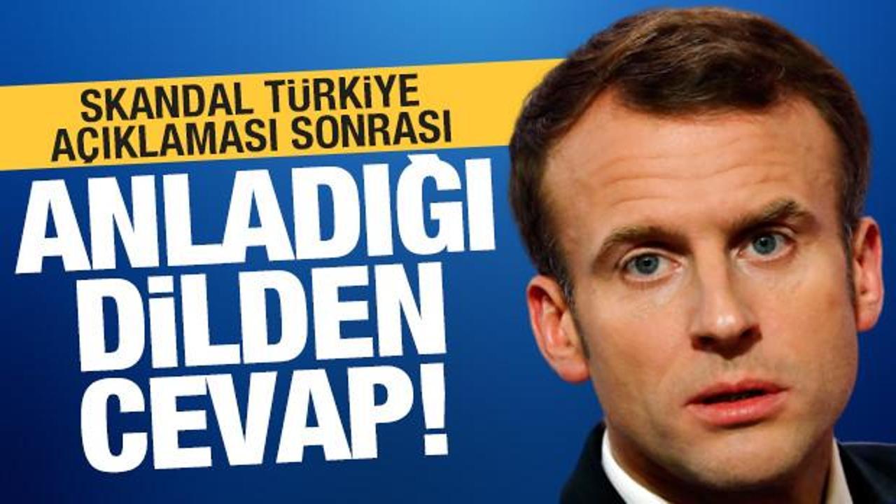 Son dakika haberi: Türkiye'den Macron'a tarihi rest! Türkiye'yi tehdit etmişti