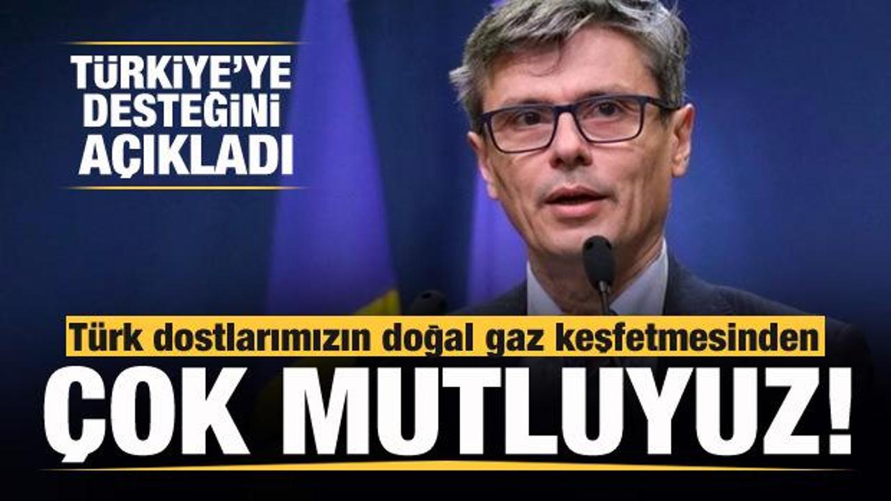 Türkiye'nin Karadeniz'de doğal gaz keşfine tam destek: Çok mutluyuz...