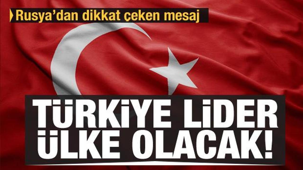 Rusya'dan dikkat çeken turizm açıklaması: Türkiye lider ülke olacak