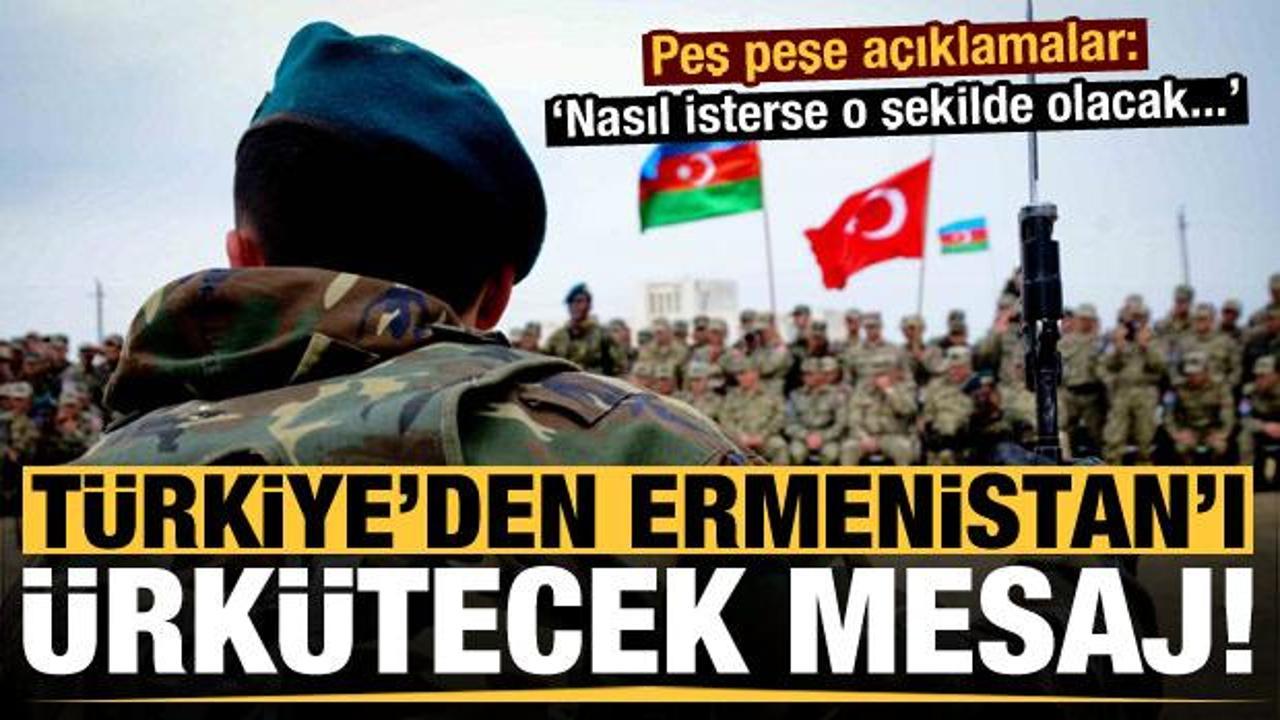 Ermenistan'ın hain saldırıları sonrası Türkiye'den peş peşe açıklamalar!
