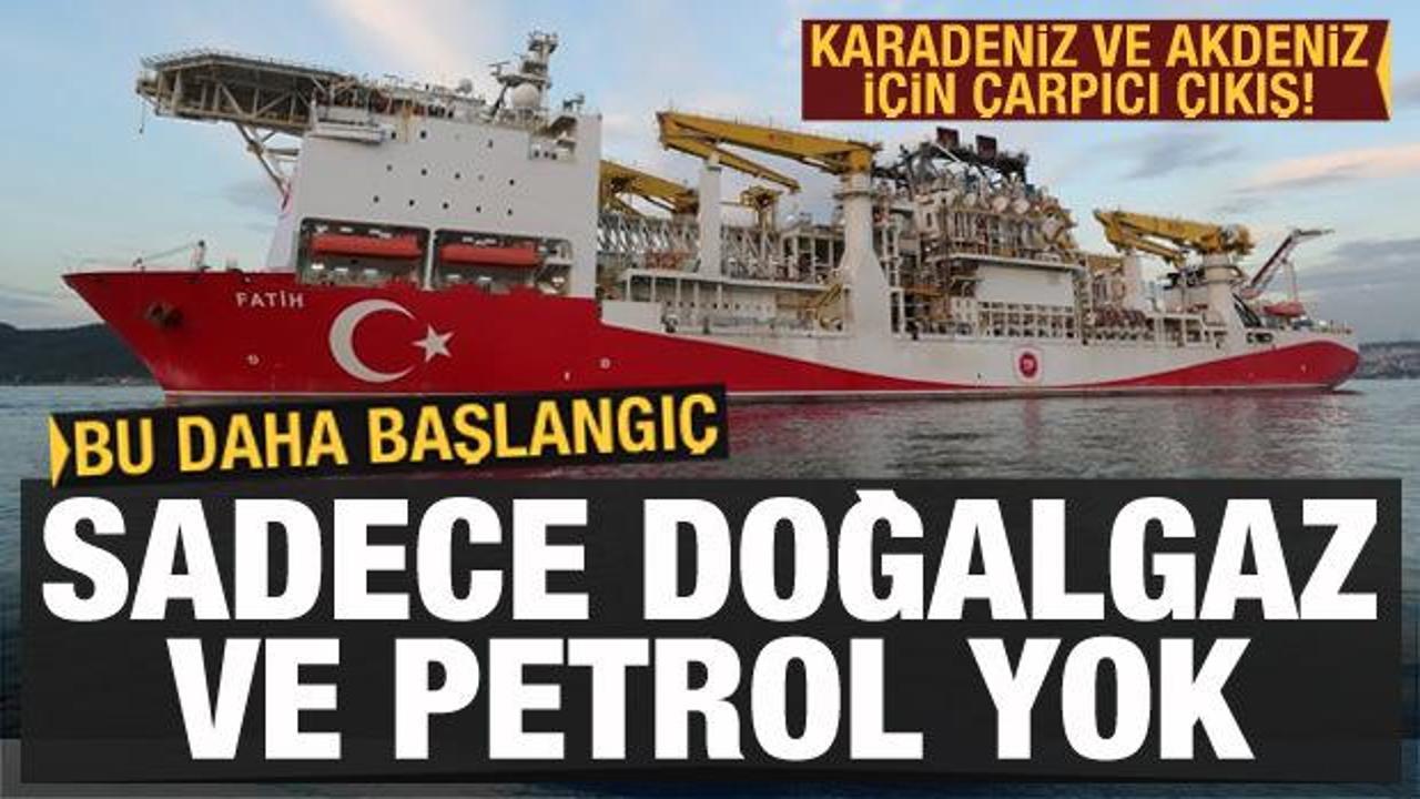Karadeniz ve Akdeniz için dikkat çeken çıkış: Sadece gaz ve petrol yok!