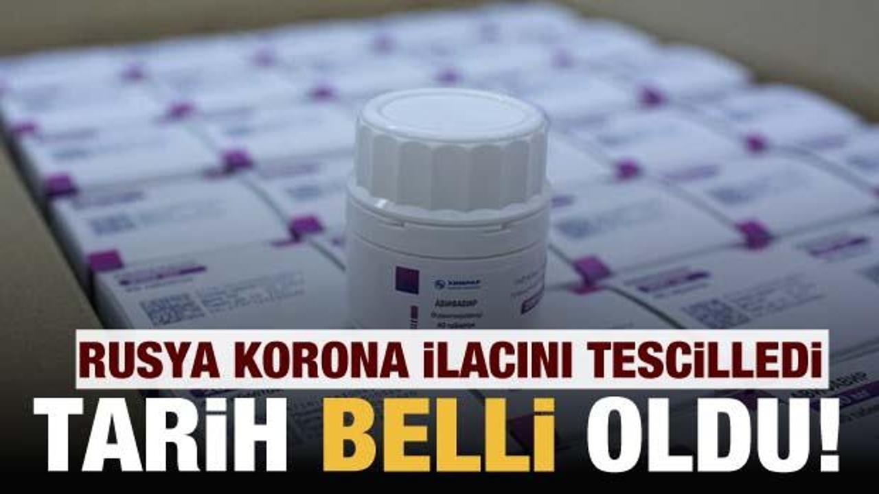 Rusya koronavir&uuml;s ilacı Avifavir&rsquo;i tescilledi! Tarih belli oldu...