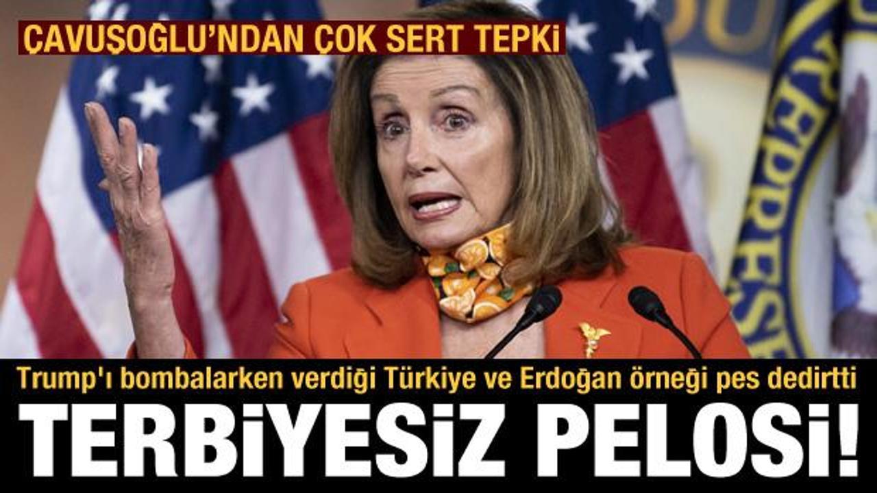 Pelosi'nin Türkiye ve Erdoğan açıklaması kriz çıkardı! Cumhurbaşkanlığı'ndan tepki