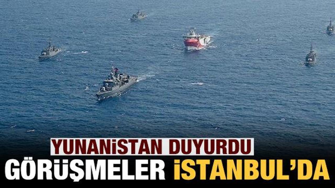 Yunanistan açıkladı: Türkiye ile görüşmeler İstanbul'da yapılacak