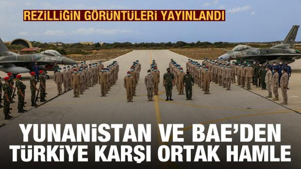 Yunanistan ve BAE, Girit Adası'ndaki F-16'larla Türkiye'ye mesaj vermeye kalktı