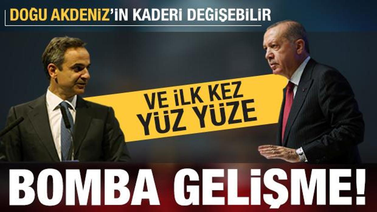 Doğu Akdeniz için bomba gelişme! Son dakika: Erdoğan ve Miçotakis yüz yüze...