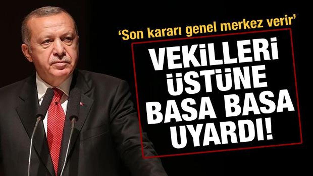 Erdoğan MYK'da uyardı: Rekabet etmeyin, uyumlu olun