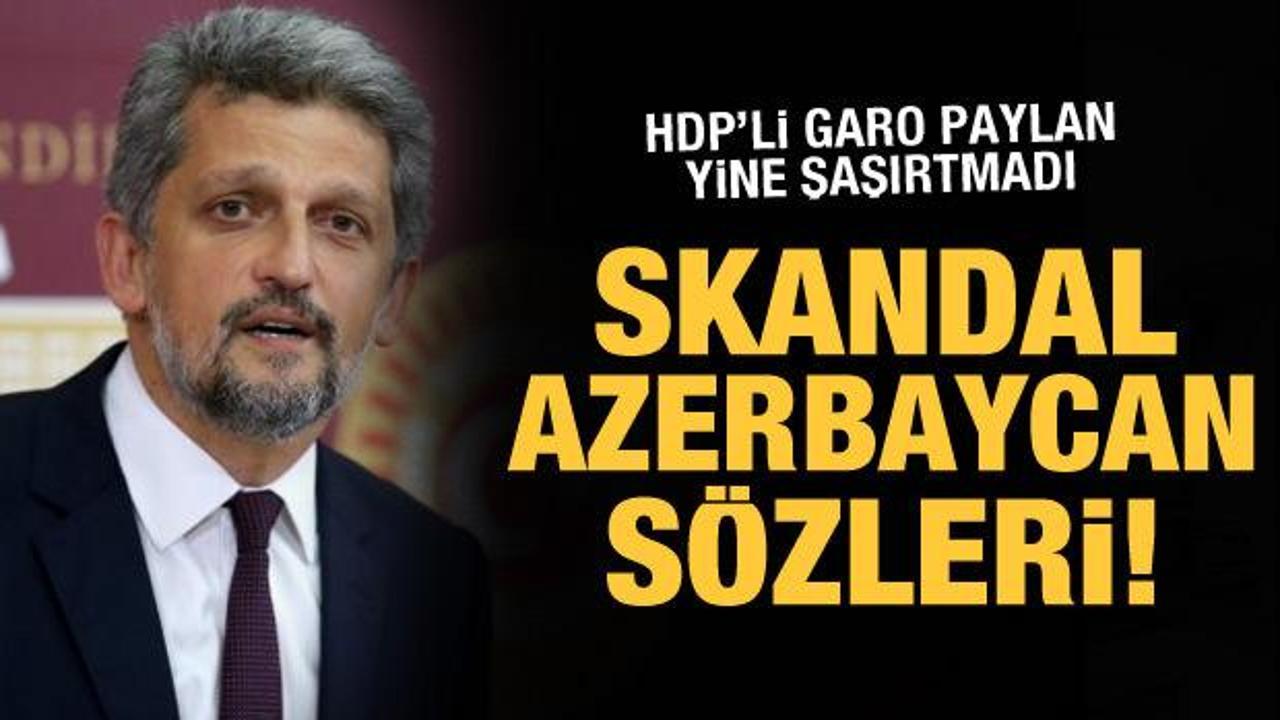 HDP'li Garo Paylan şaşırtmadı: Karabağ'da Ermenistan'ın tek suçu yokmuş!