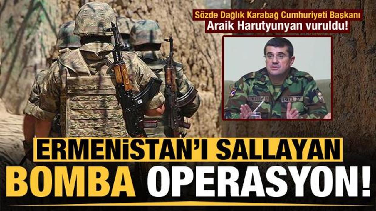Ermenistan'ı sallayacak operasyon: Araik Harutyunyan vuruldu...