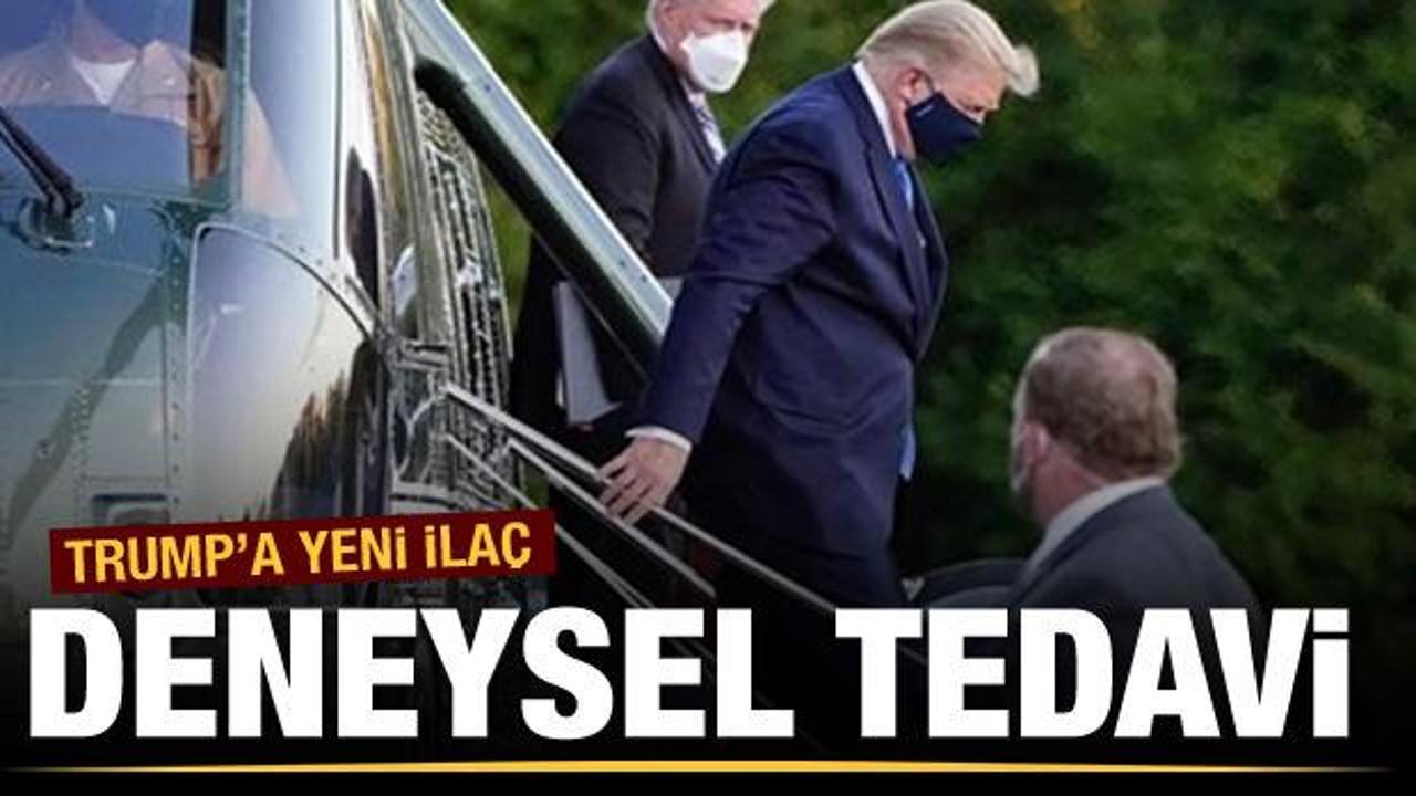 Trump’a deneysel tedavi