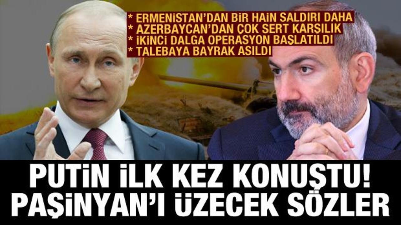 Putin'den Paşinyan'ı üzecek Dağlık Karabağ açıklaması! Azerbaycan-Ermenistan savaşı kızıştı