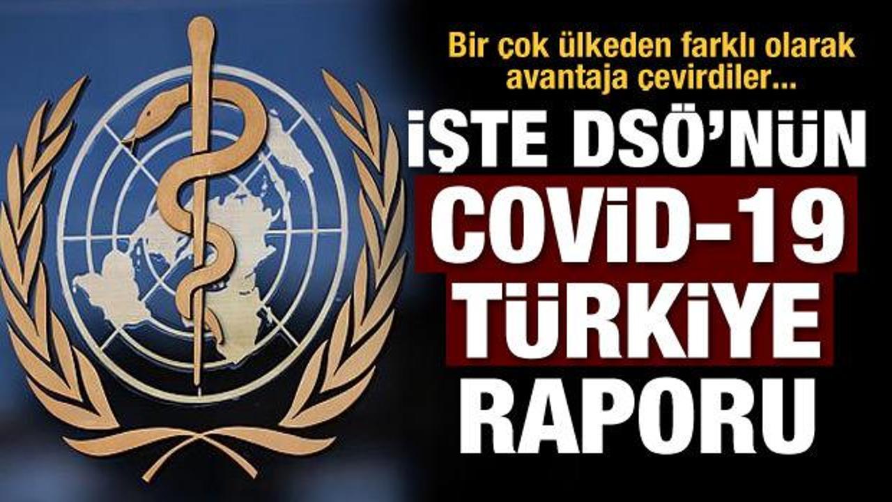 DSÖ'den Türkiye'ye Covid-19 raporu