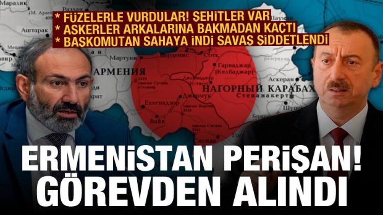Ermenistan perişan: Görevden alındı! Başkomutan Aliyev'den sürpriz görüntü