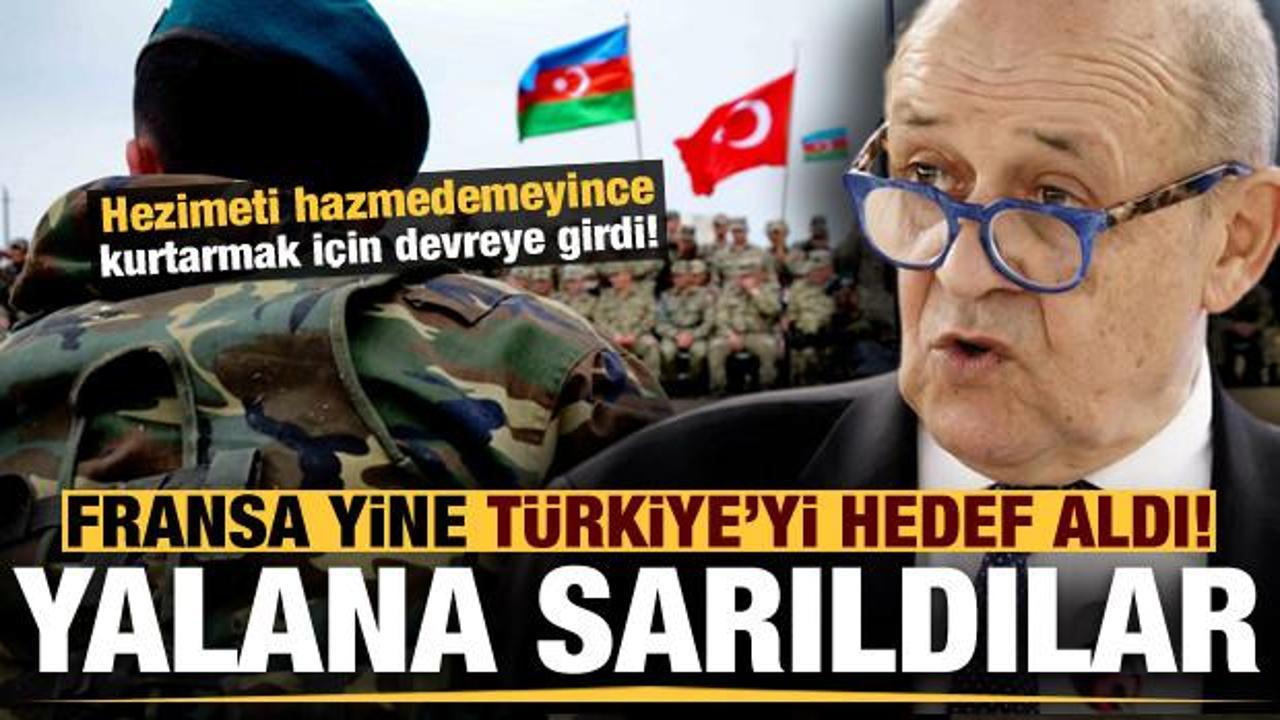 Fransa'dan Türkiye ile ilgili skandal yalan! Ermenistan'ı kurtarmak için...