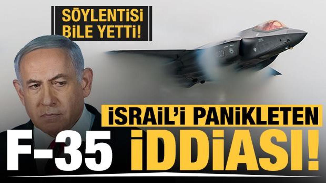 İsrail'i panikleten F-35 iddiası! İstihbarat Bakanı Eli Cohen: İzin vermeyeceğiz