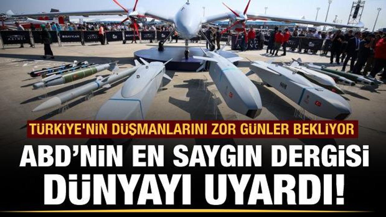 Türk drone'larına hayran kaldılar!