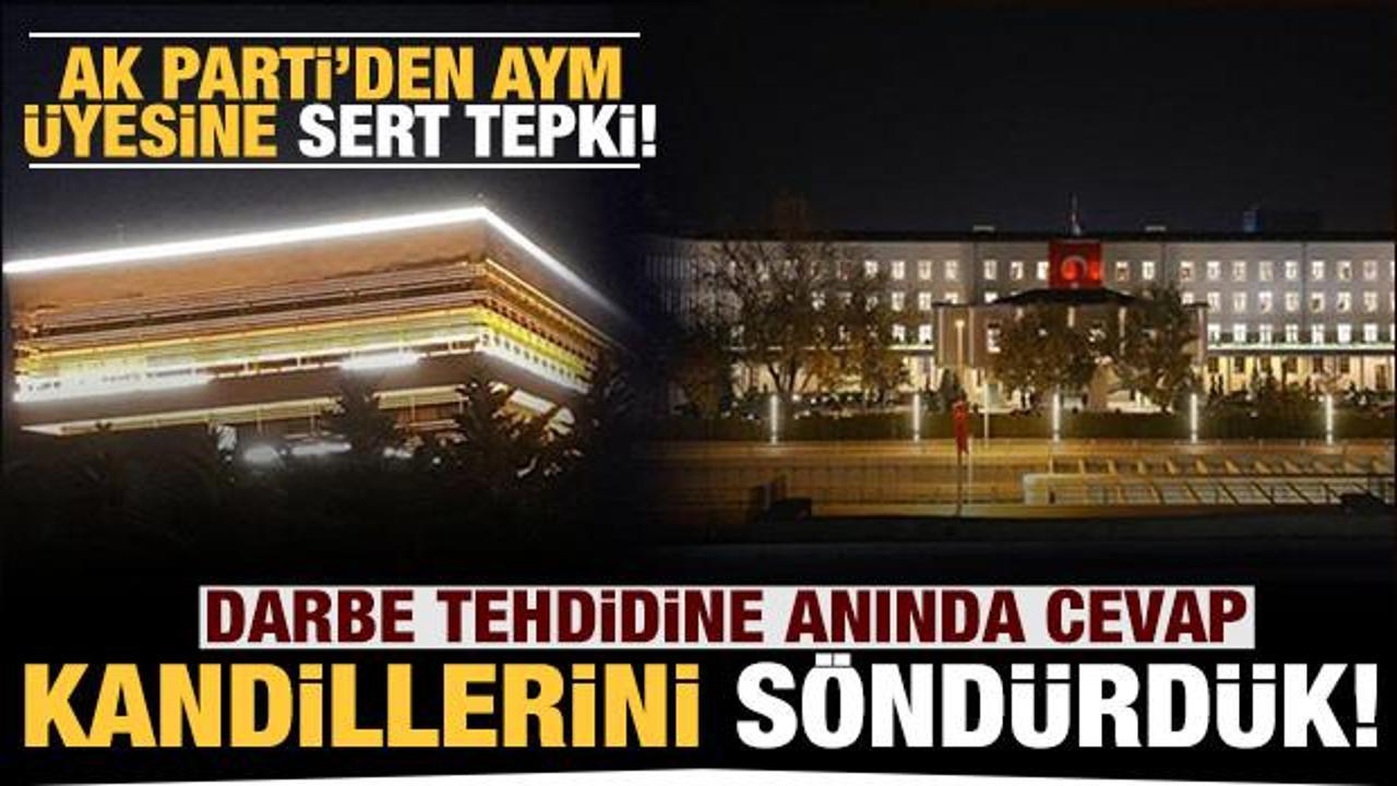 AYM üyesinin skandal çıkışına peş peşe çok sert tepkiler!
