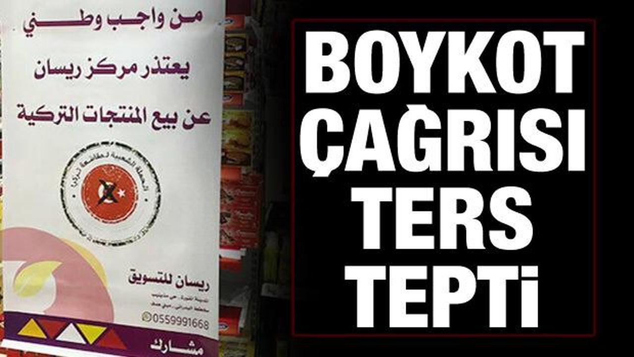 Boykot ters tepti: Arap aktivistlerden Türkiye’ye destek