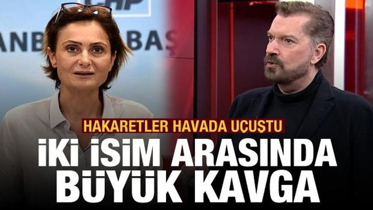 Canan Kaftancıoğlu ile Hakan Bayrakçı'nın büyük kavgasında hakaretler havada uçuştu