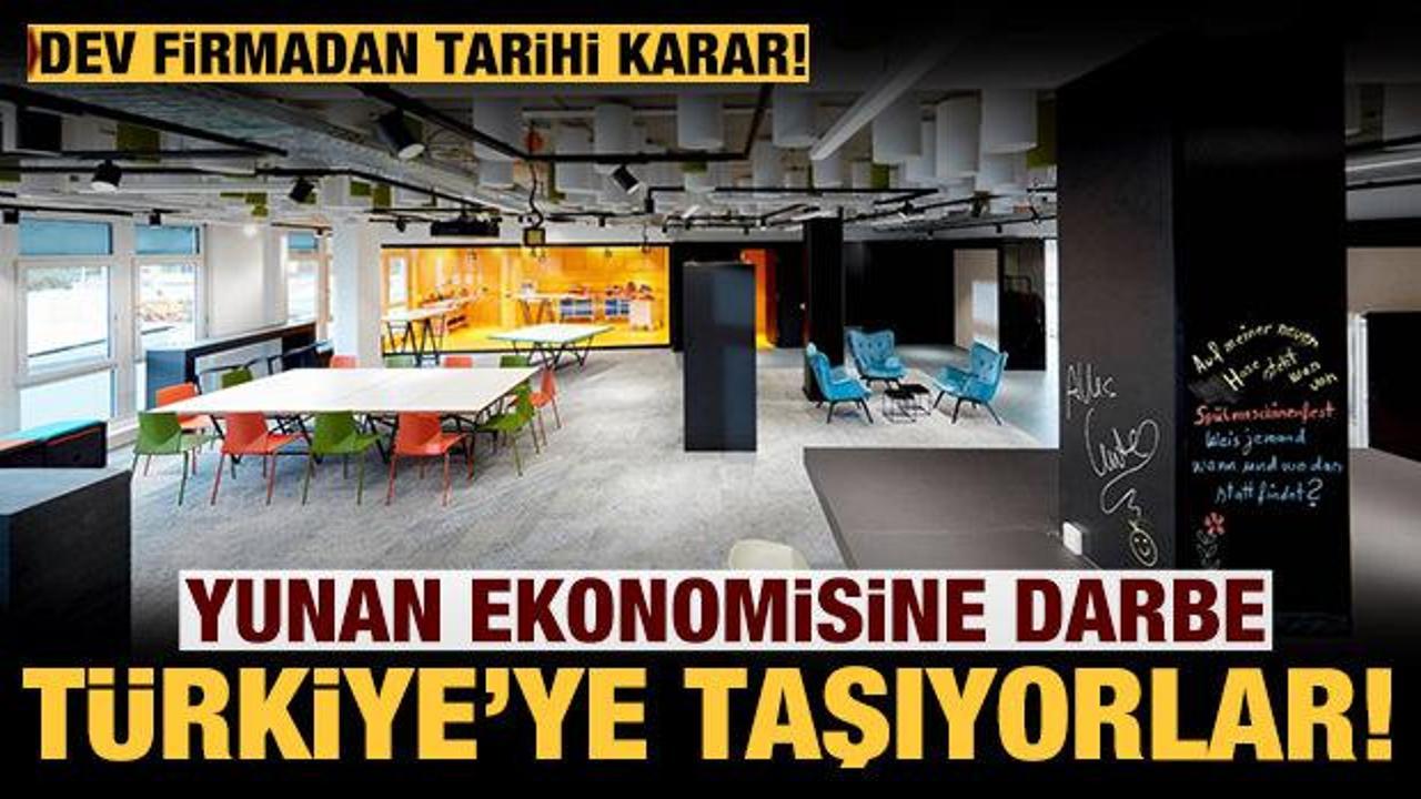 Yunan ekonomisine sert darbe: Dev firma üretimini Türkiye'ye taşıyor!