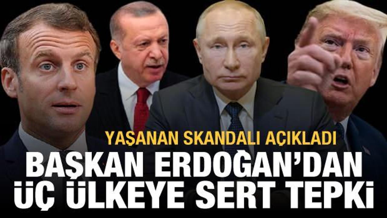 Erdoğan'dan Minsk Üçlüsüne sert tepki! Yaşanan skandalı açıkladı