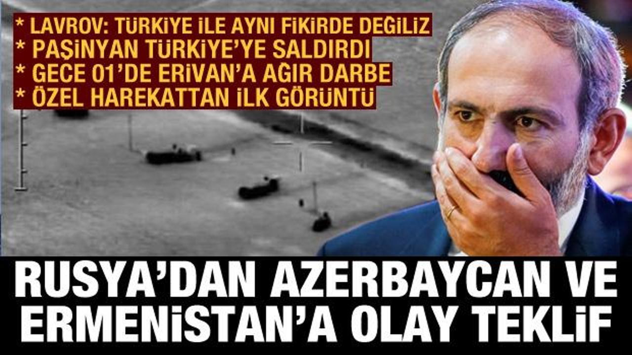 Rusya'dan Türkiye'ye Ermenistan mesajı! Paşinyan Ankara'ya saldırdı, Gece 01'de ağır darbe