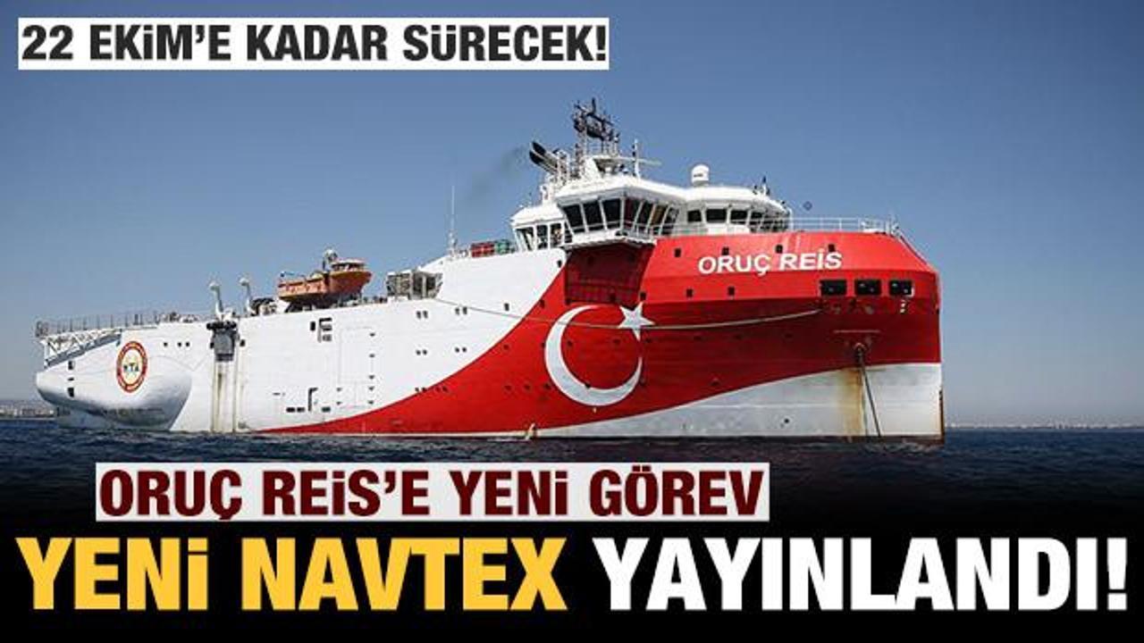 Son dakika: Türkiye'den Oruç Reis hamlesi: Yeni Navtex yayınlandı!
