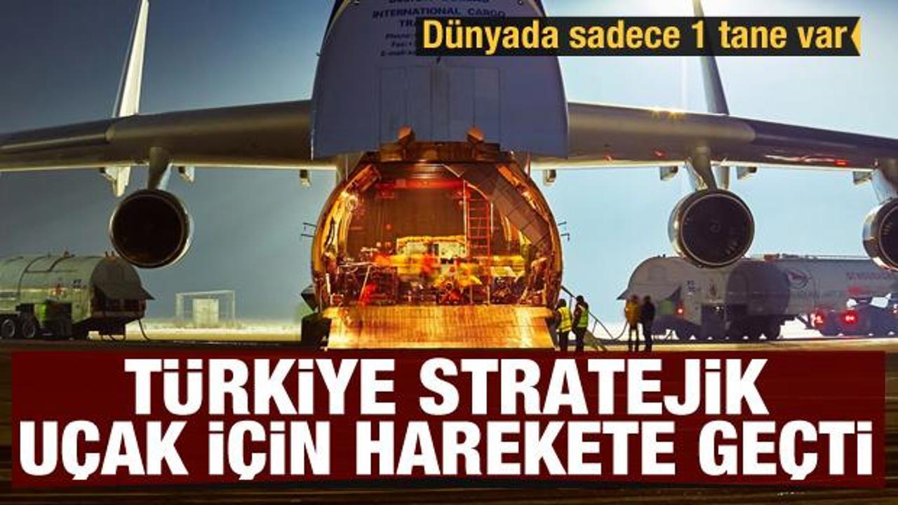 Dünyada sadece 1 tane var! Stratejik uçak için Türkiye harekete geçti