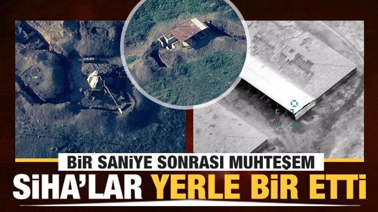 Ermenistan ordusu perişan! Azerbaycan ordusu SİHA'larla böyle vurdu