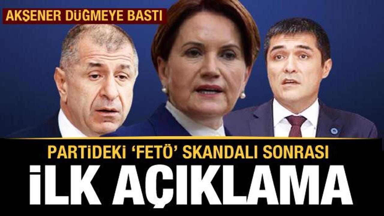 İYİ Partili Özdağ'ın FETÖ iddiasına Meral Akşener'den yanıt