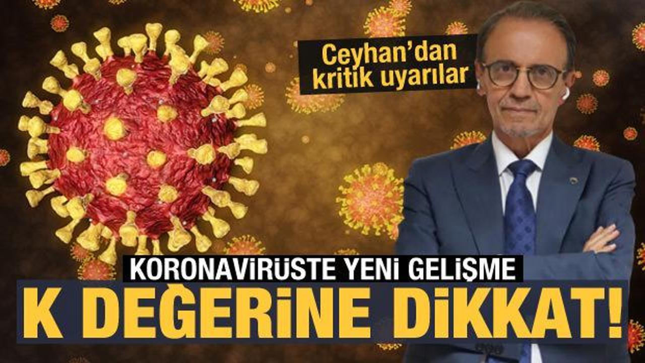 Koronavirüste vakalar artıyor: Mehmet Ceyhan'dan son dakika açıklamalar