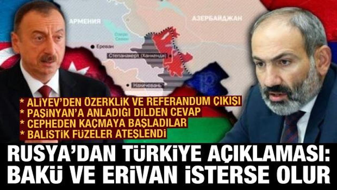 Rusya'dan Türkiye açıklaması: Azerbaycan ve Ermenistan isterse olur