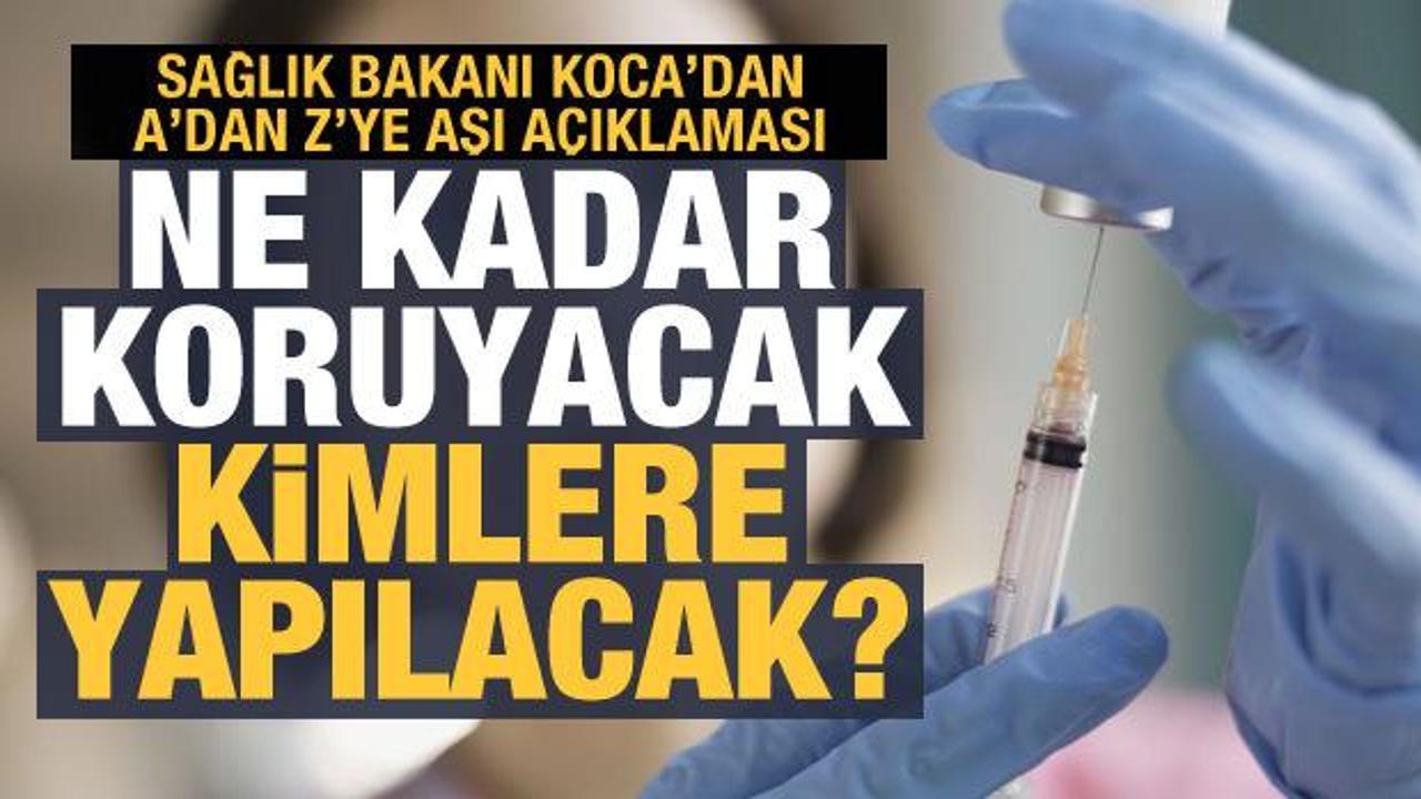 Sağlık Bakanı Koca A'dan Z'ye grip aşısını anlattı: Koruma oranı nasıl, kimler risk grubunda?