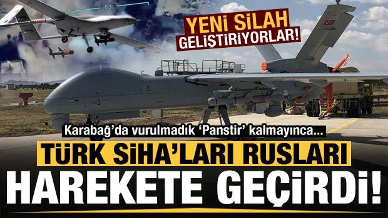 Türk SİHA'ları Rusları harekete geçirdi! Yeni silah geliştiriyorlar...