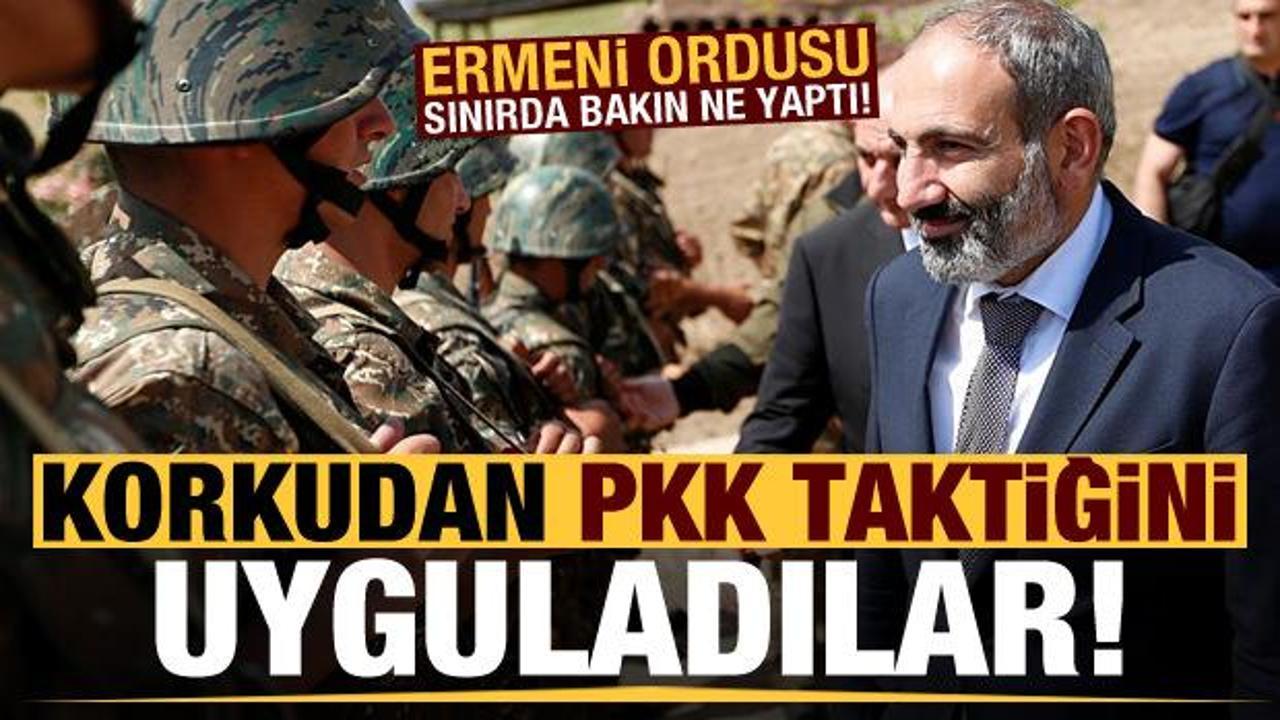 Tükenen Ermenistan ordusu PKK taktiğine başvurdu!