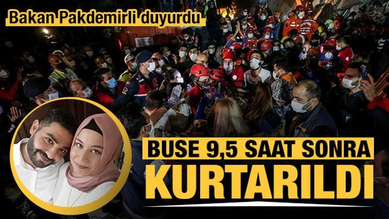 Buse'den 9,5 saat sonra güzel haber