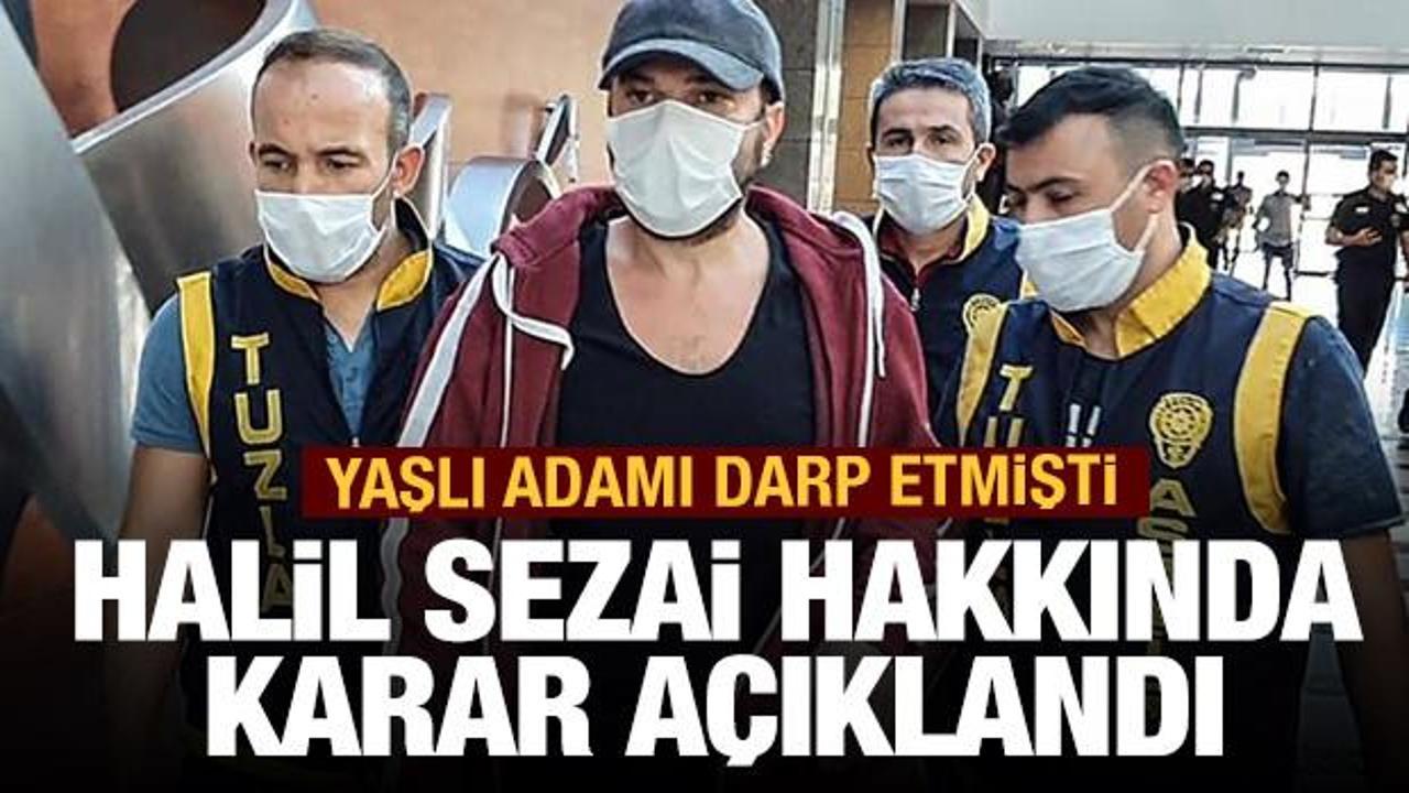 Mahkeme karşısına çıkan Halil Sezai hakkında karar açıklandı