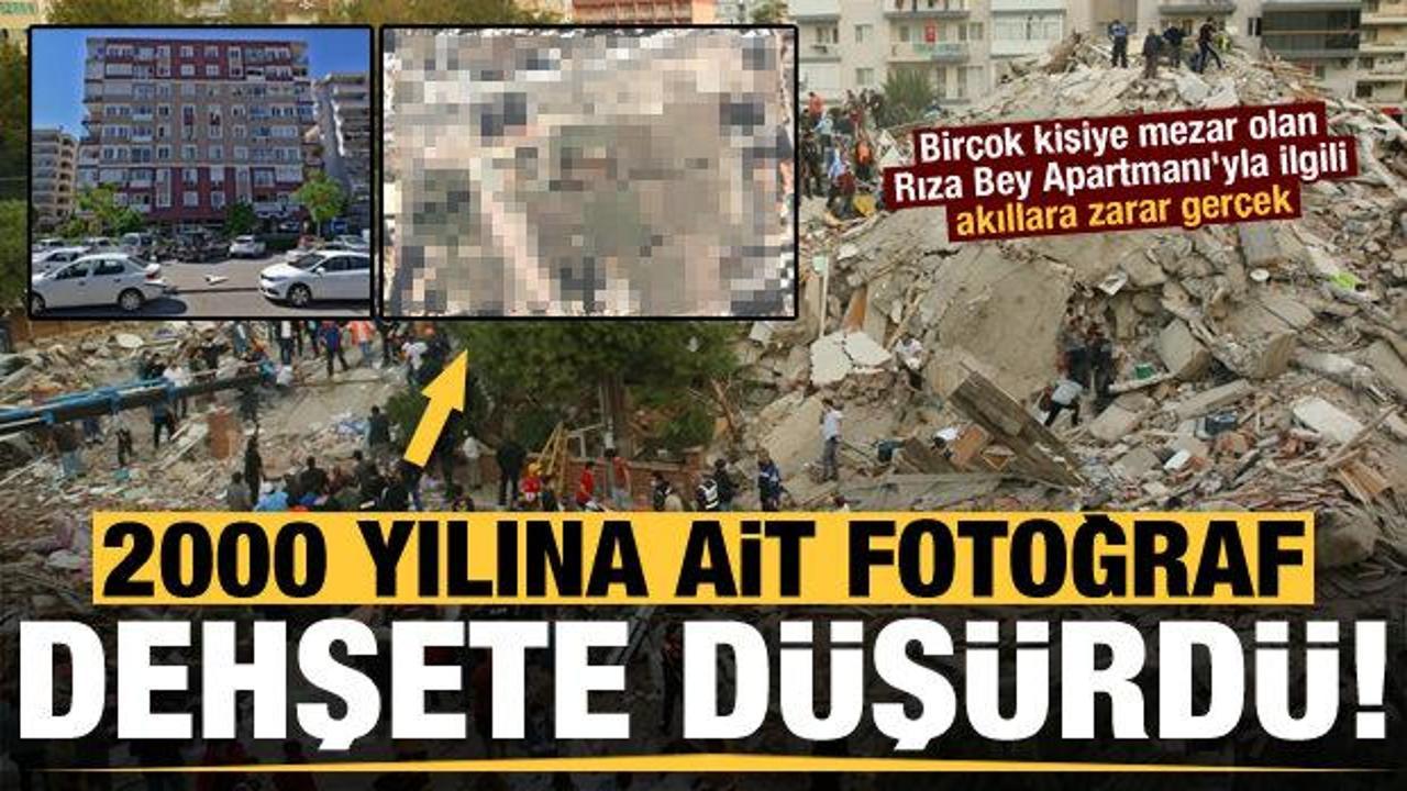 2000 yılına ait fotoğraf dehşete düşürdü! İzmir'deki o apartmanla ilgili akıllara zarar gerçek