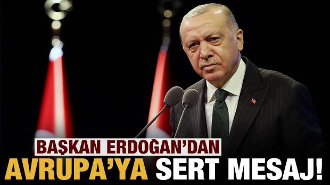 Son dakika: Erdoğan'dan Avrupa'ya sert mesaj: Irkçı terörizm veba gibi yayılıyor