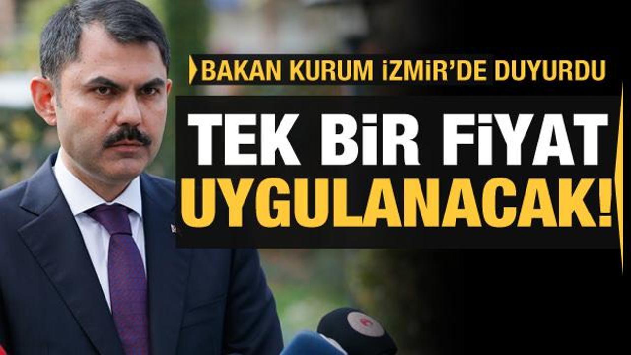Bakan Kurum'dan İzmir'deki fahiş kira zamlarıyla ilgili açıklama