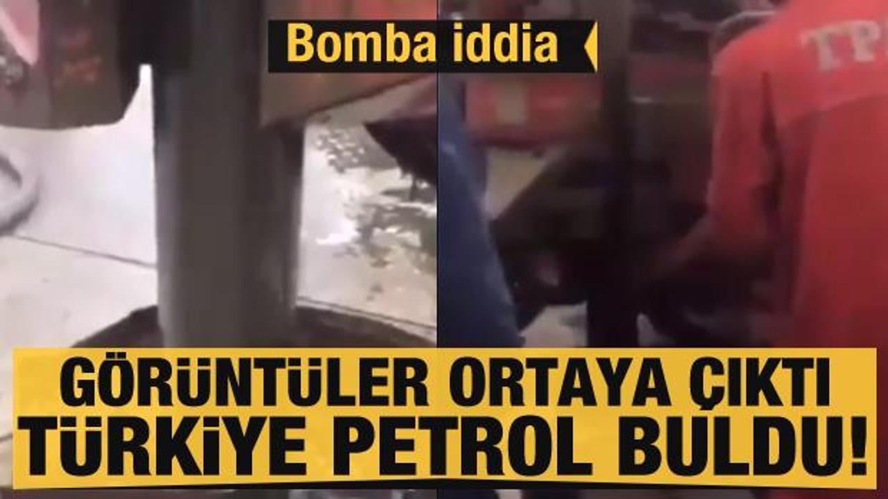 Bomba iddia! Video ortaya çıktı Türkiye petrol buldu