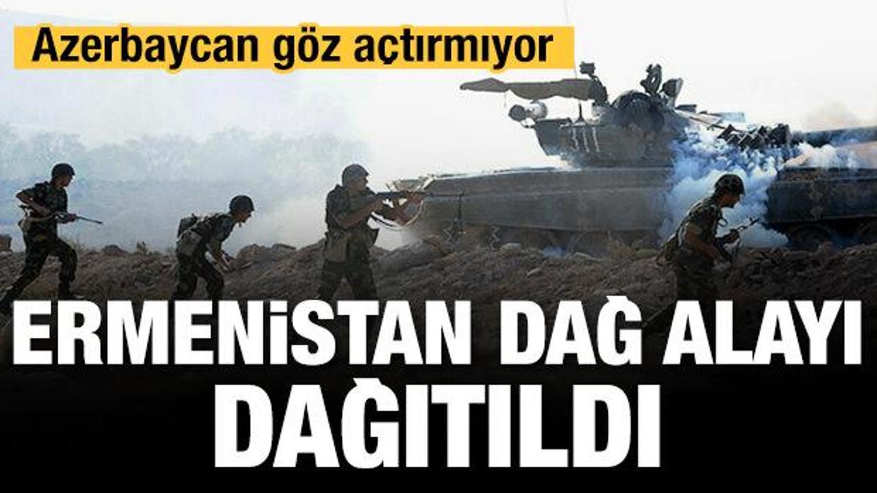 Ermenistan ordusunun dağ alayı dağıtıldı: 16 k&ouml;y daha kurtarıldı