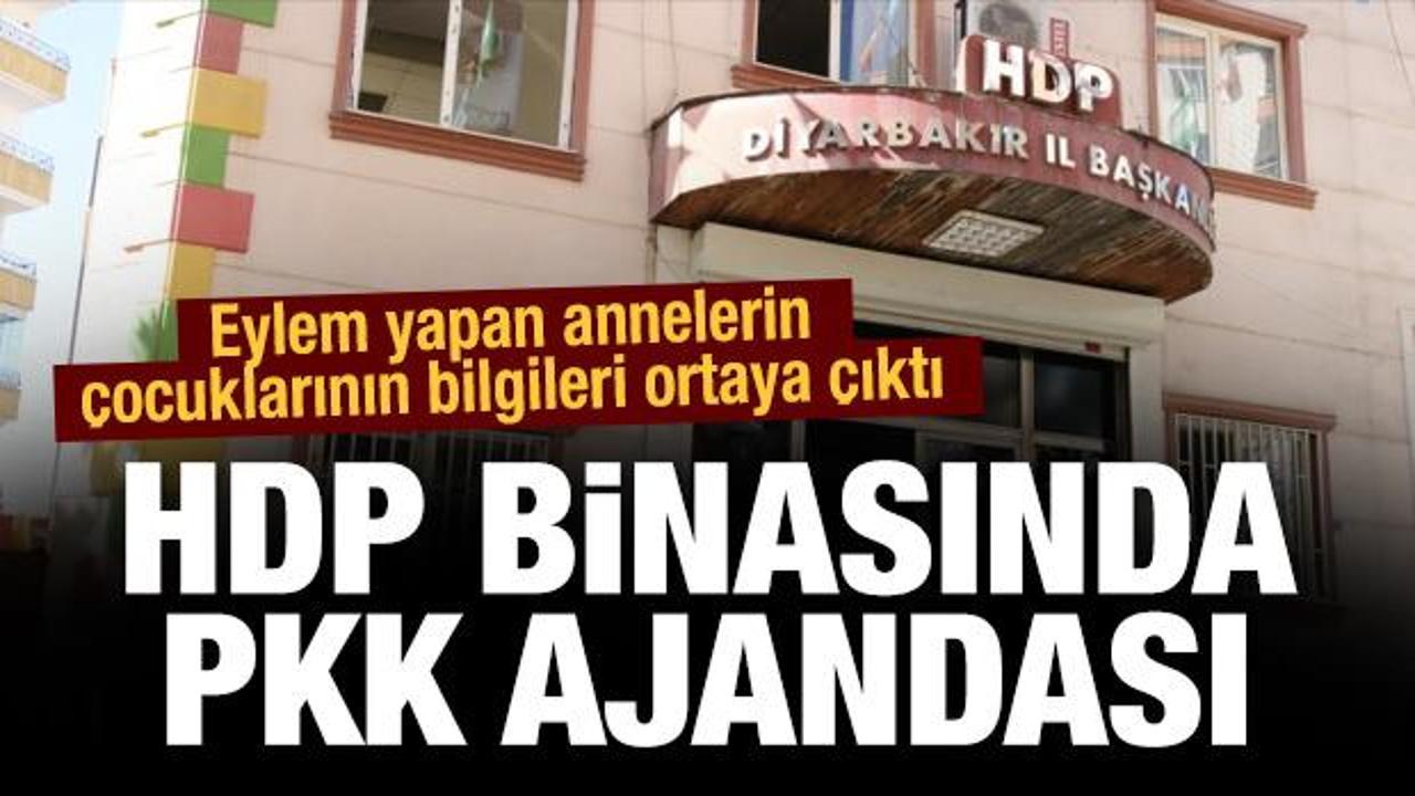 HDP binasından PKK ajandası çıktı