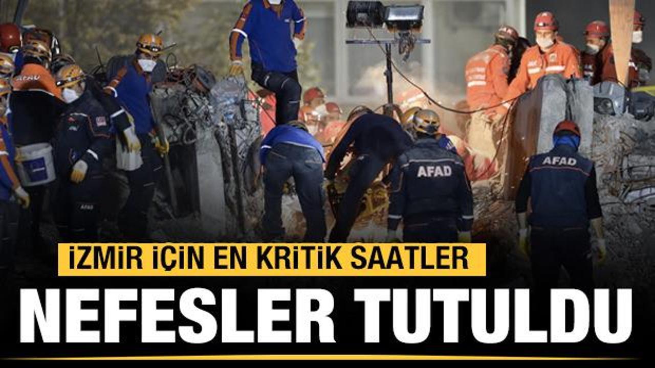 İzmir için kritik saatler...