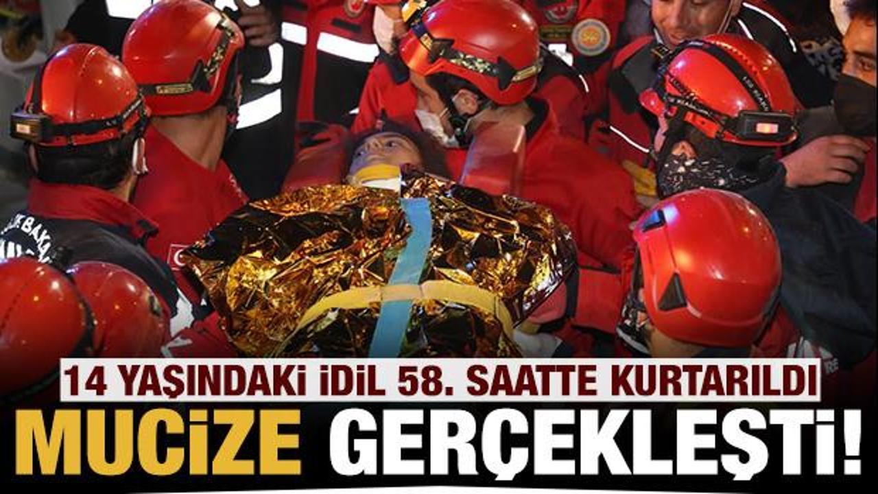 Son dakika: İzmir'de mucize kurtuluş: 58. saatte bir kişi canlı çıkarıldı