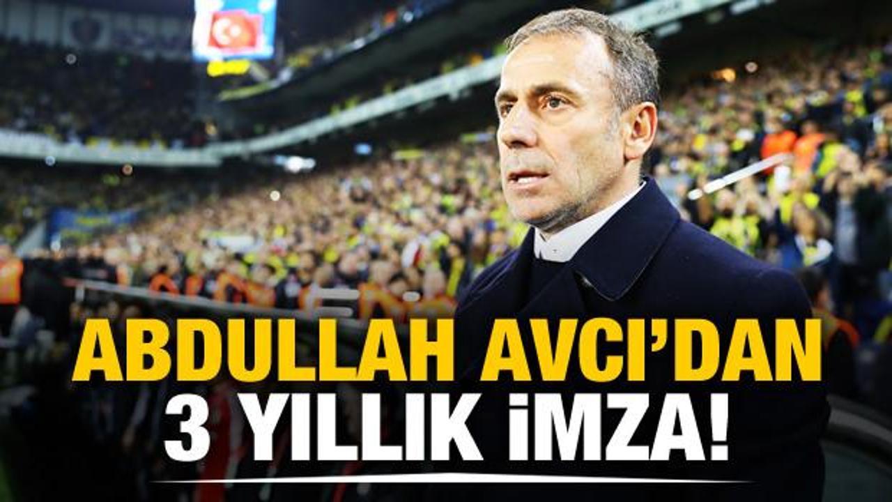 Trabzonspor Abdullah Avcı ile anlaştı!