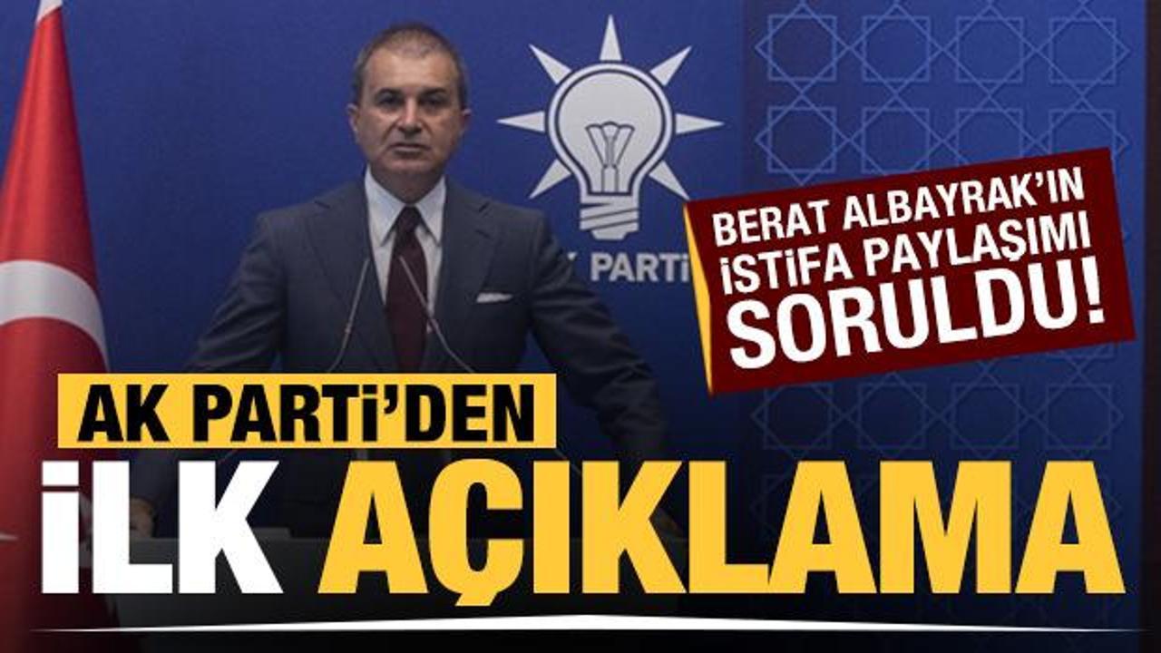 AK Parti MYK sonrası Berat Albayrak'ın istifa paylaşımı ile ilgili açıklama