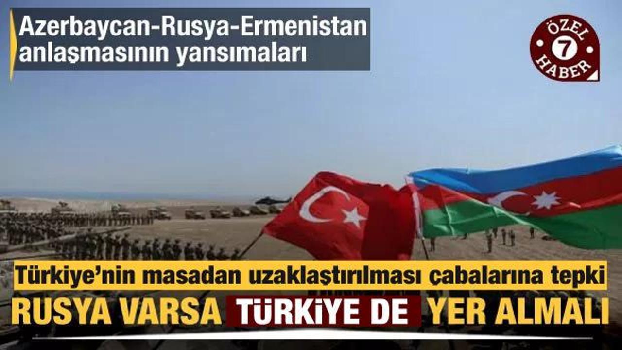 Azerbaycan-Ermenistan-Rusya anlaşmasının yansımaları