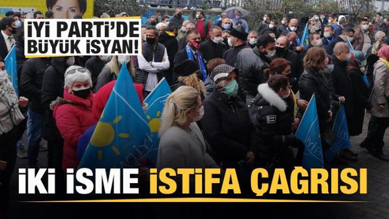 İYİ Parti'de isyan! İki isme istifa &ccedil;ağrısı