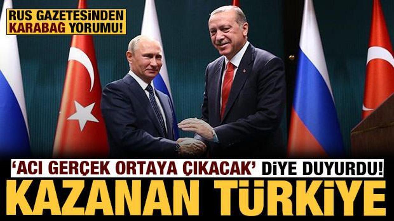 Rus gazetesi 'acı gerçek ortaya çıkacak' şeklinde duyurdu: Savaşı Türkiye kazandı!